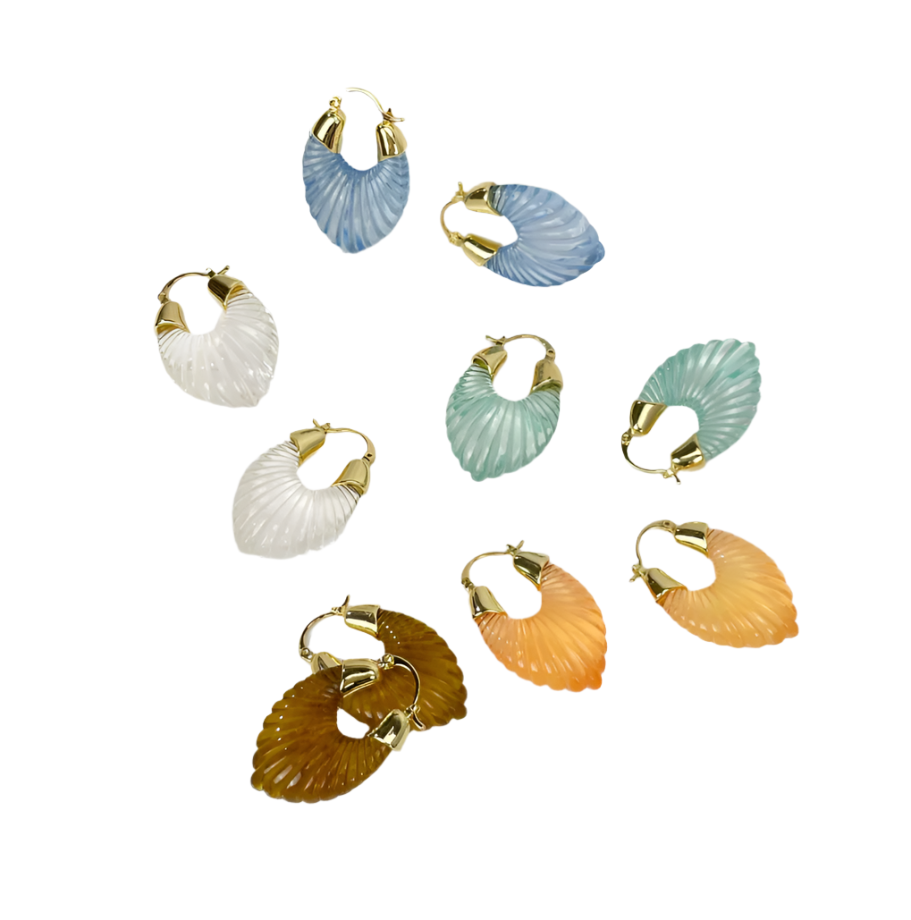 Hong Kong Style Female Earrings.