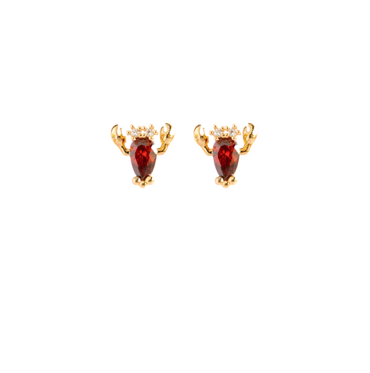 Marine Zircon Earrings